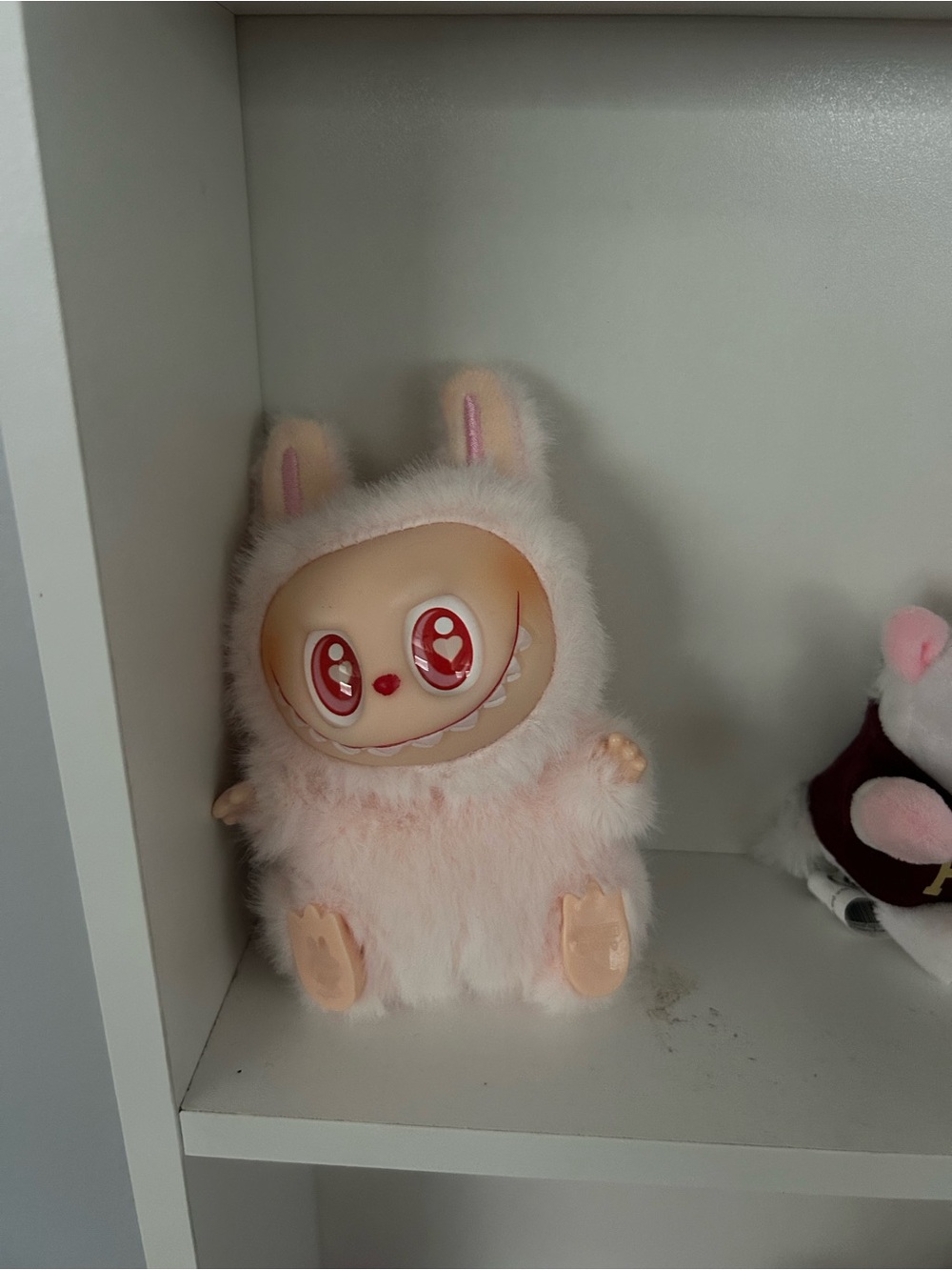 Plush Pink Bunny Costume Small Pet Toy - Brand